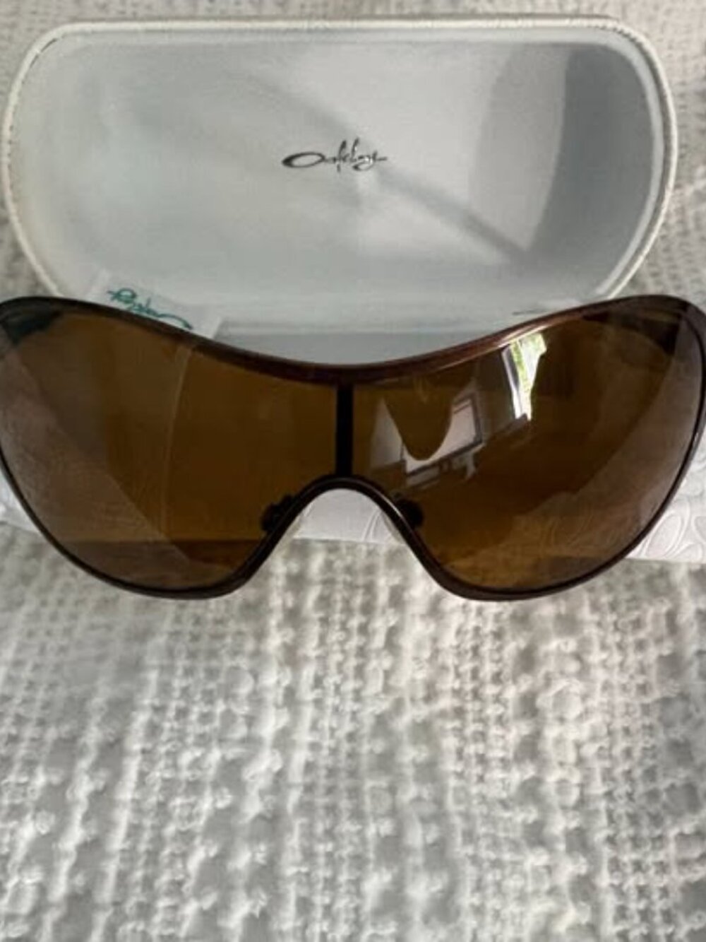 Oakley Deception Polarized Sunglasses OO4039-04 - Excellent Condition